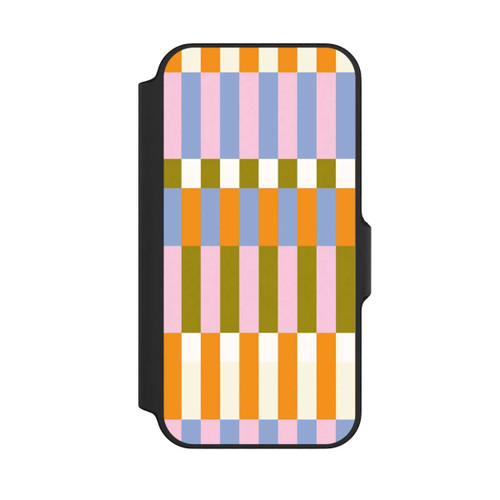Apple iPhone 13 Mini NIVOflip Thème à Carreaux Colorés et Audacieux