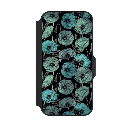 Apple iPhone 13 Mini NIVOflip Summer Poppies Green
