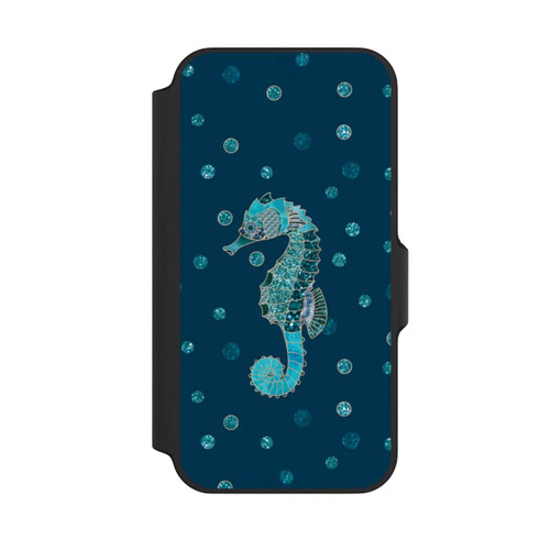 Apple iPhone 13 Mini NIVOflip Glamour Sea Horse Art
