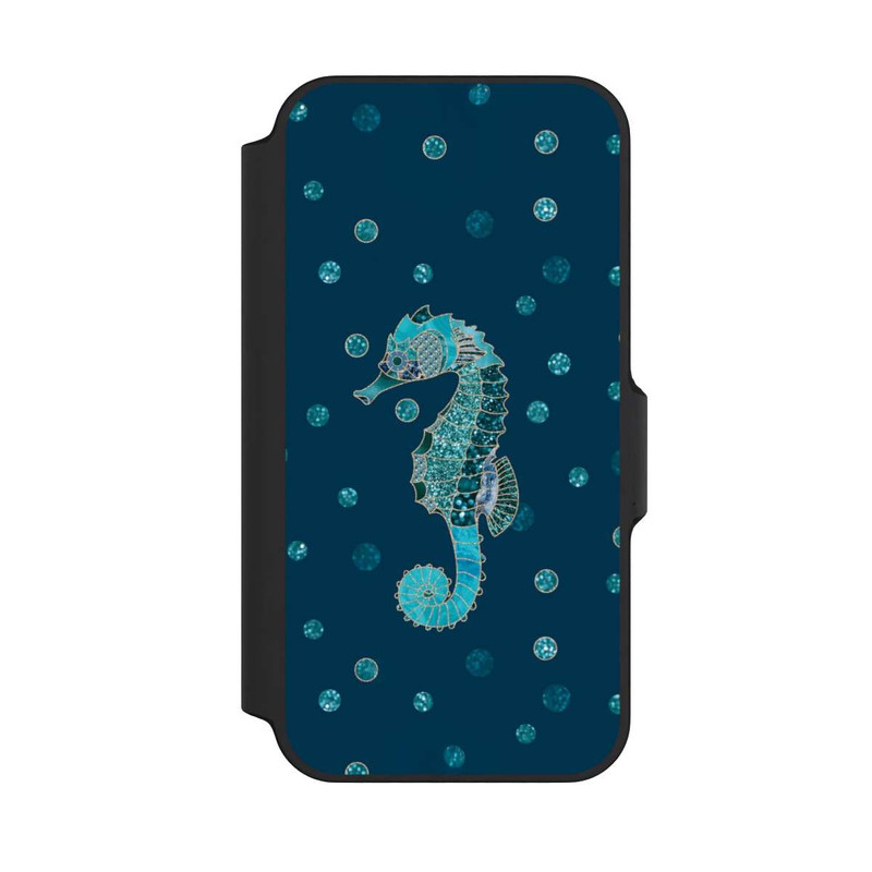 iPhone 13 Mini NIVOflip Glamour Sea Horse Art