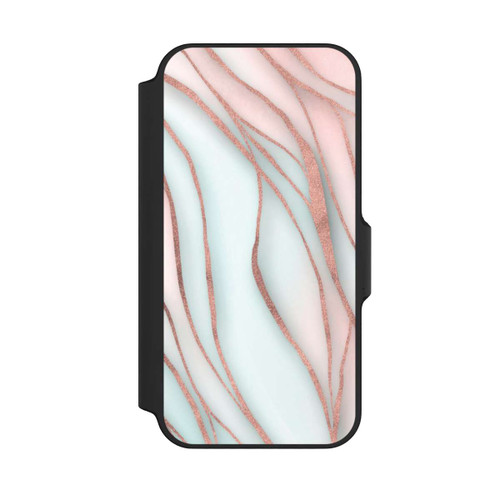 Apple iPhone 13 Mini NIVOflip Soft Waves Gold Rose Gold