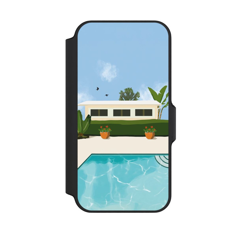 iPhone 13 Mini NIVOflip California Backyard by Roberta Murray