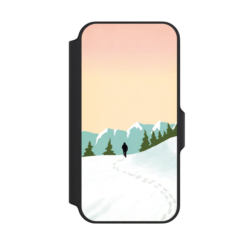 iPhone 13 Mini NIVOflip Winter Wanderer by Roberta Murray