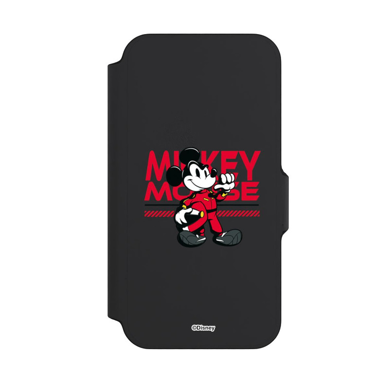 iPhone 13 Mini NIVOflip Micky Maus Rennfahrer Transparent