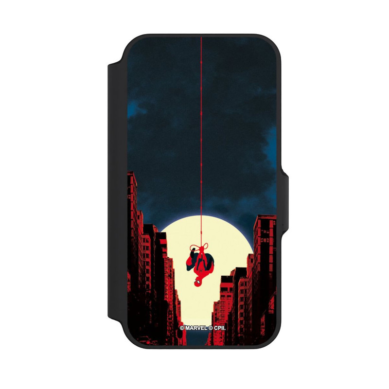 iPhone 13 Mini NIVOflip Spider-Man Marvel between Skyscrapers