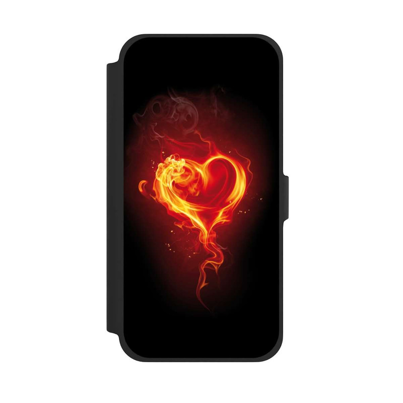 iPhone 13 Pro Max NIVOflip Coeur de Flammes