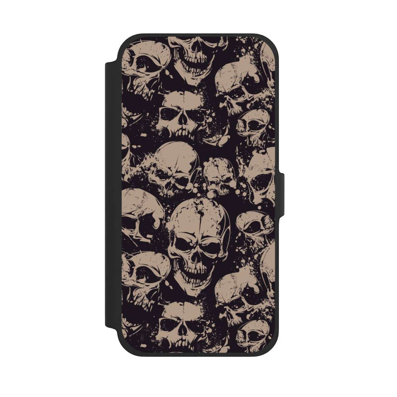 iPhone 13 Pro Max NIVOflip Crânes d'Halloween