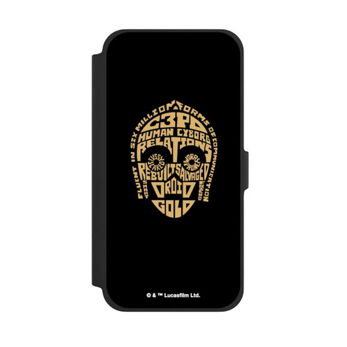 Apple iPhone 13 Pro Max NIVOflip C3PO Typo Grafisch