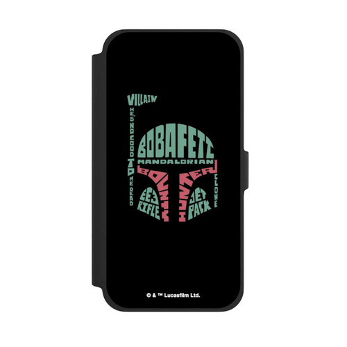 Apple iPhone 13 Pro Max NIVOflip Boba Fett Typo Grafisch
