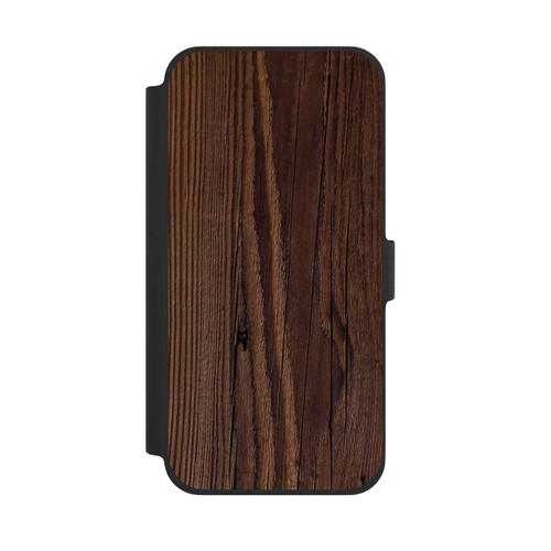 Apple iPhone 13 Pro Max NIVOflip Maserung Holzlook