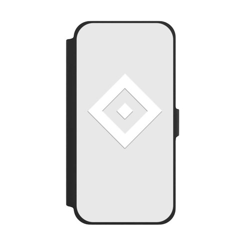 Apple iPhone 13 Pro Max NIVOflip Rauten Logo auf HSV Grau