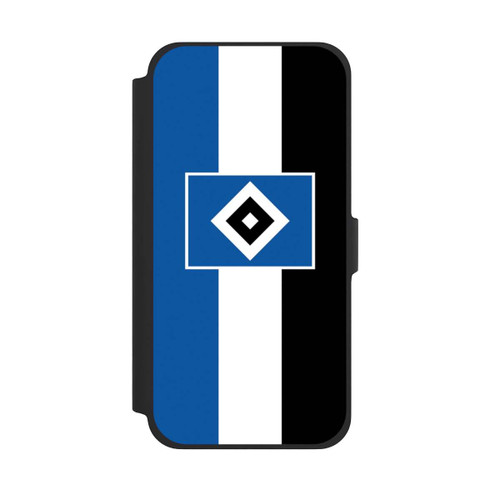Apple iPhone 13 Pro Max NIVOflip HSV Streifen - Blau-Weiß-Schwarz