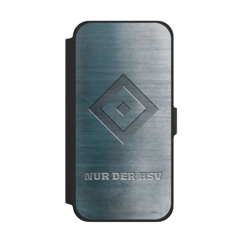 Apple iPhone 13 Pro Max NIVOflip Nur der HSV Metalllook