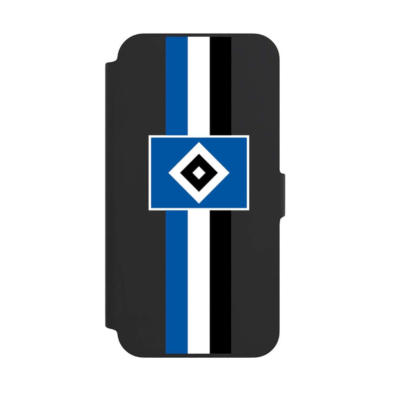 iPhone 13 Pro Max NIVOflip HSV Streifen - Blau-Weiß-Schwarz - ohne Hintergrund