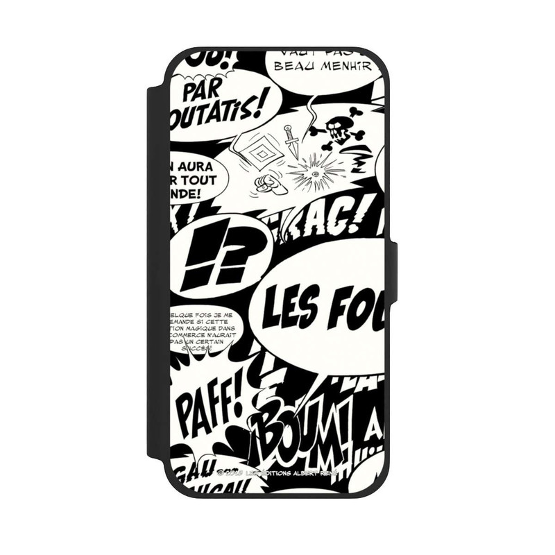 iPhone 13 Pro Max NIVOflip Bulles BD Astérix Noir