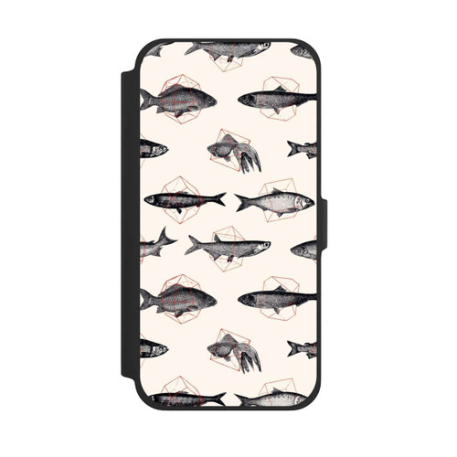Apple iPhone 13 Pro Max NIVOflip Fische in Geometrie