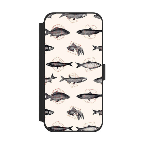 Apple iPhone 13 Pro Max NIVOflip Fishes in Geometrics