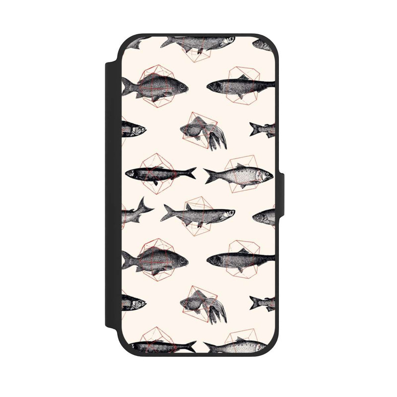 iPhone 13 Pro Max NIVOflip Fische in Geometrie