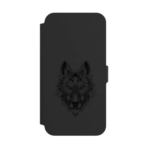 Apple iPhone 13 Pro Max NIVOflip Wolf Mandala ohne Hintergrund