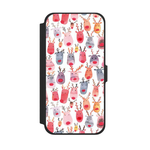 Apple iPhone 13 Pro Max NIVOflip  Niedliches Rentieraquarell