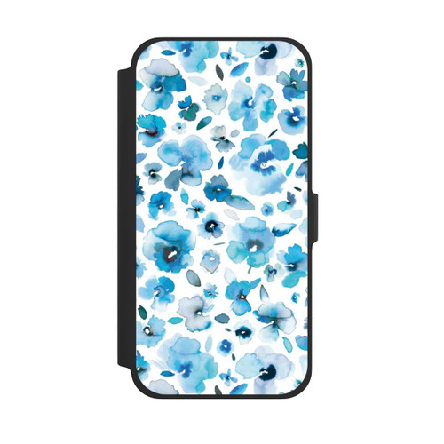 Apple iPhone 13 Pro Max NIVOflip Blaue tropische Blumen