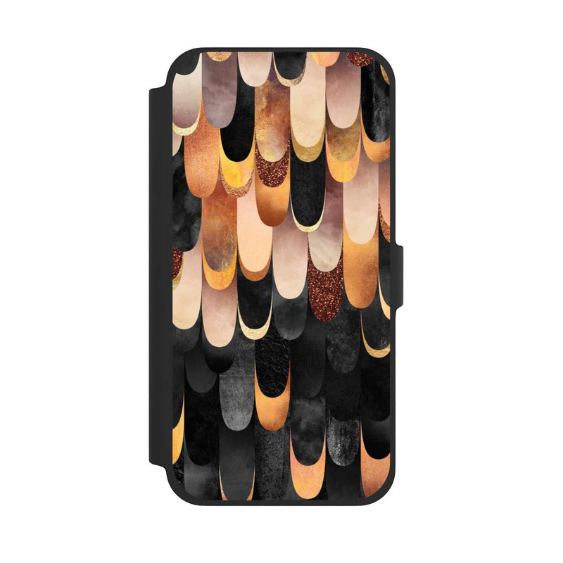 iPhone 13 Pro Max NIVOflip Gefiedertes Kupfer und Schwarz