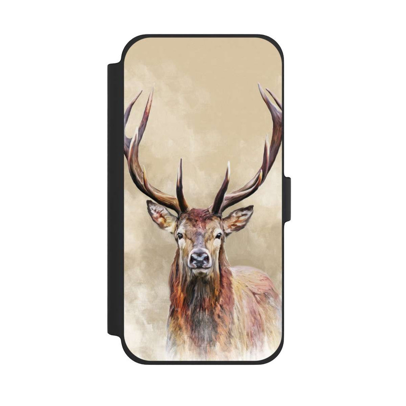 iPhone 13 Pro Max NIVOflip Gezeichneter Hirsch