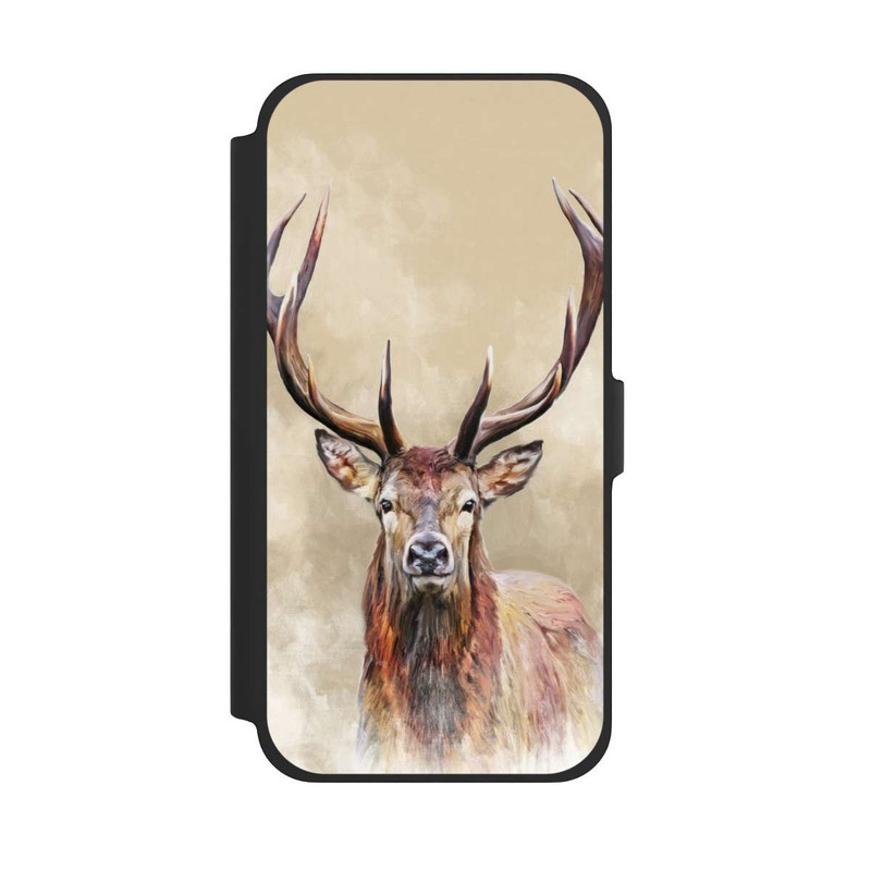 iPhone 13 Pro Max NIVOflip Gezeichneter Hirsch
