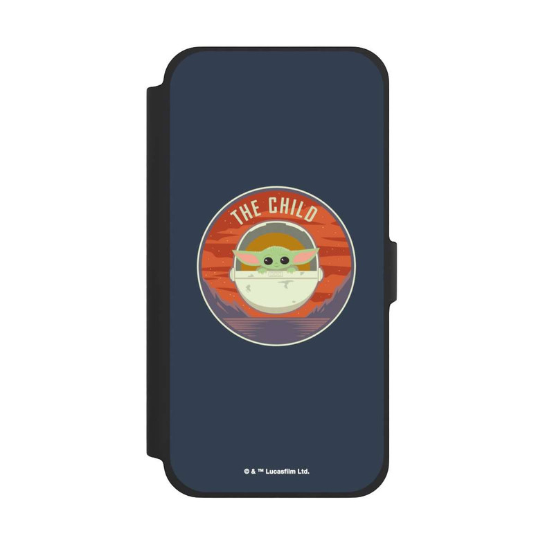 iPhone 13 Pro Max NIVOflip The Child Abzeichen Blau