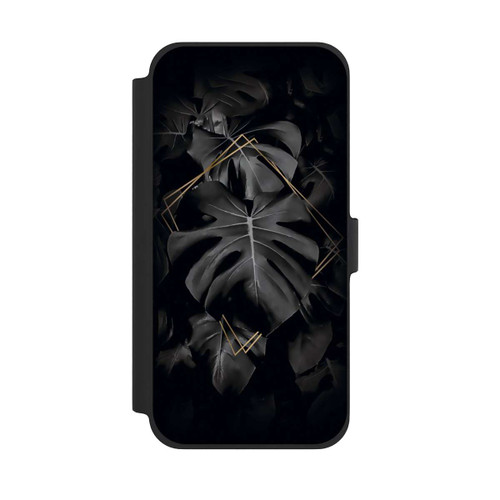 Apple iPhone 13 Pro Max NIVOflip Black Leaves