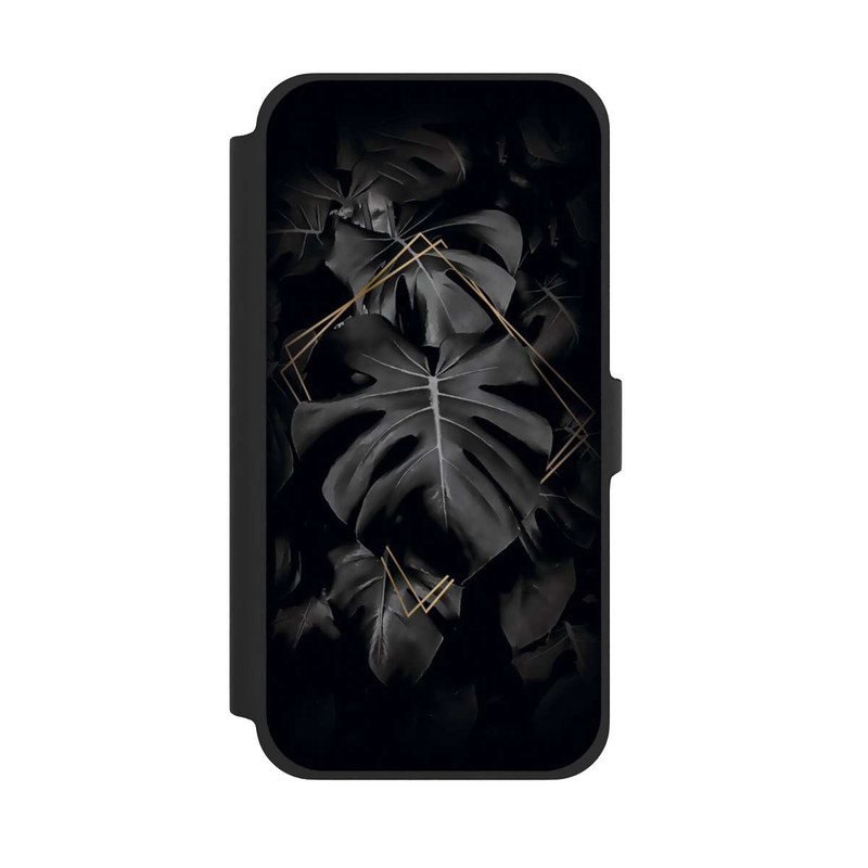 iPhone 13 Pro Max NIVOflip Schwarze Blätter