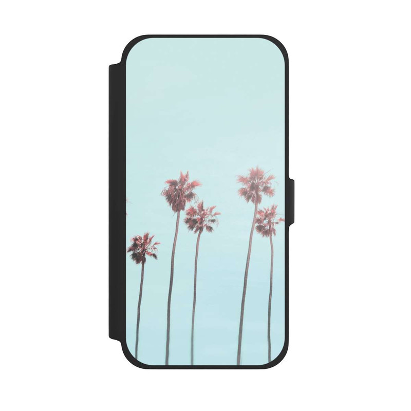 iPhone 13 Pro Max NIVOflip Hellrosa Strandpalme Paradies