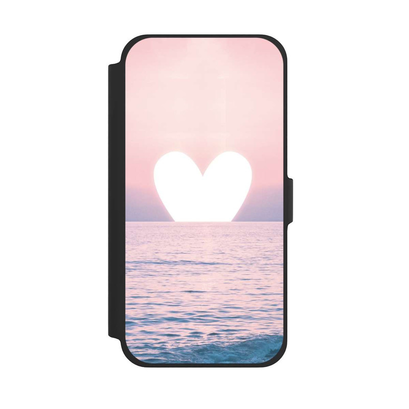 iPhone 13 Pro Max NIVOflip Herz-Sonnenuntergang
