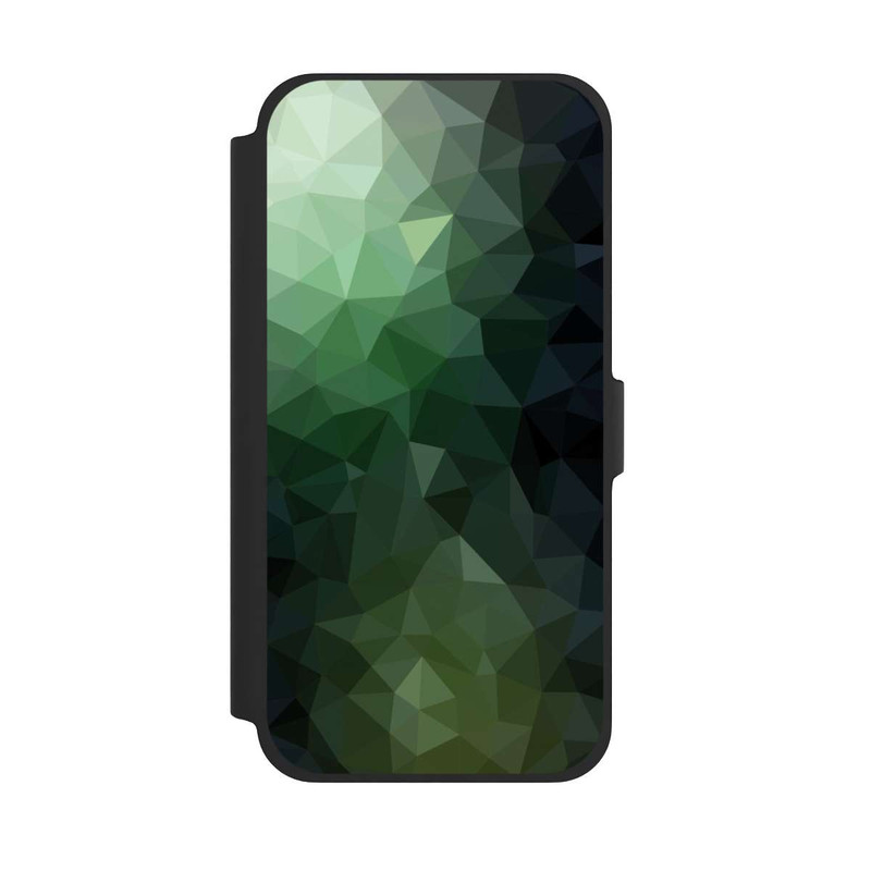 iPhone 13 Pro Max NIVOflip Polygonal Mosaic Green