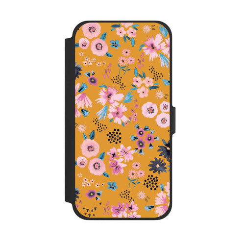 Apple iPhone 13 Pro Max NIVOflip Kleine Blumen senfgelb