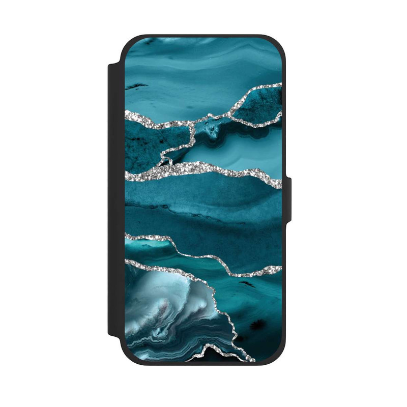 iPhone 13 Pro Max NIVOflip Gletscher Eis Marmor