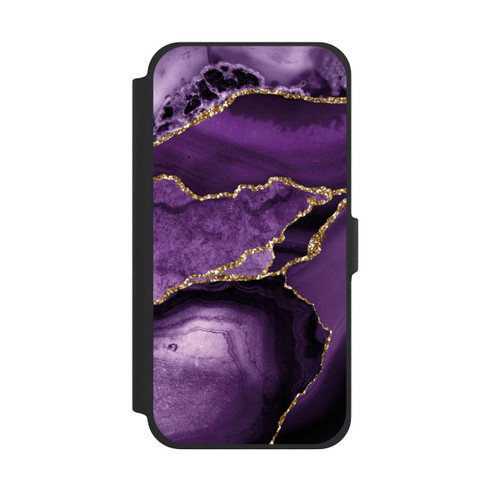 Apple iPhone 13 Pro Max NIVOflip Lila Marmor Landschaft
