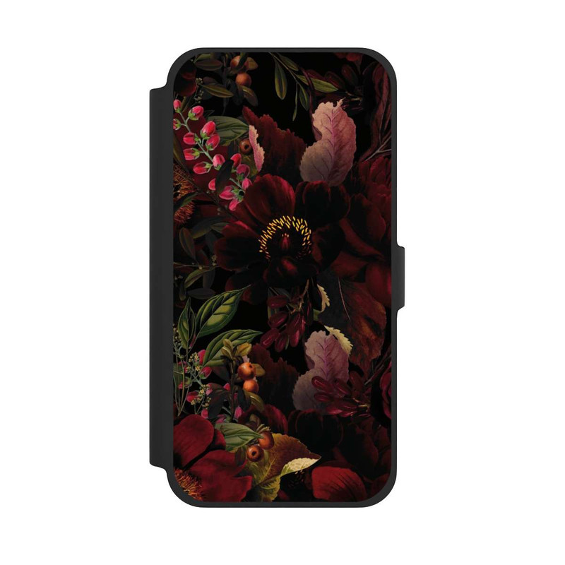 iPhone 13 Pro Max NIVOflip Dunkle Blumenwiese