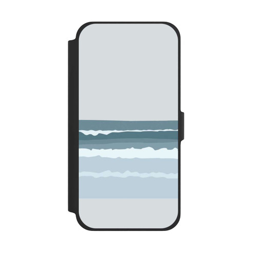 Apple iPhone 13 Pro Max NIVOflip Abstrakte blaue Wellen