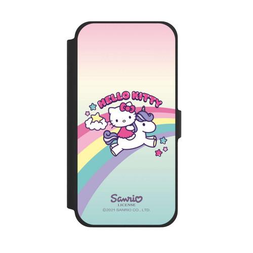 Apple iPhone 13 Pro Max NIVOflip Hello Kitty Regenbogen 