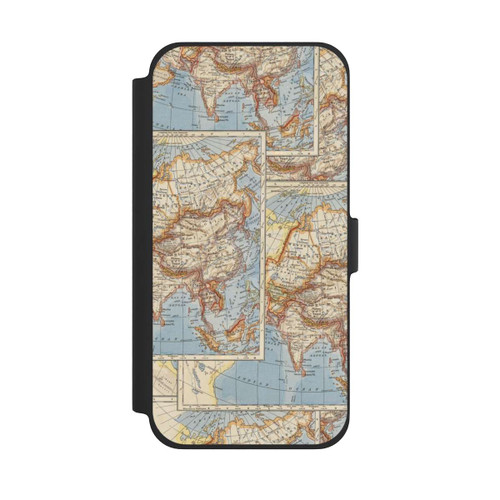 Apple iPhone 13 Pro Max NIVOflip World Map Vintage