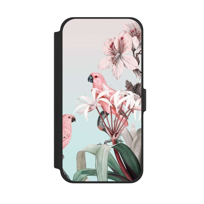 iPhone 13 Pro Max NIVOflip paradiesische Papageien Pastell