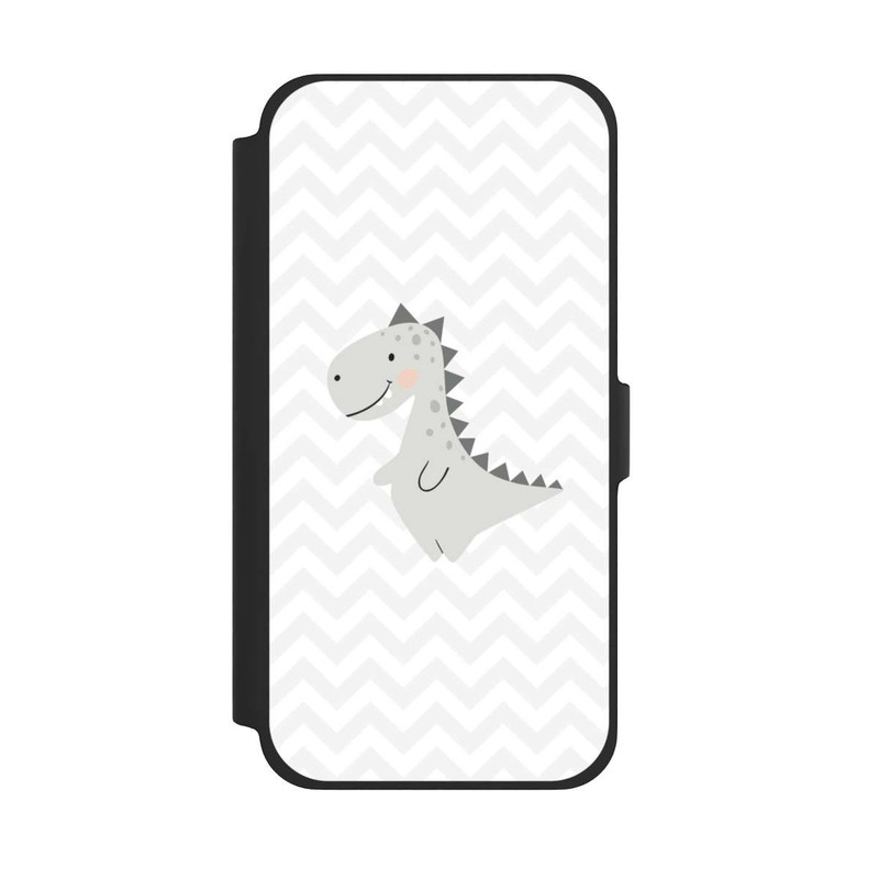 iPhone 13 Pro Max NIVOflip Grauer Dino