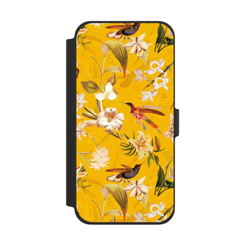 Apple iPhone 13 Pro Max NIVOflip Kolibrimuster gelb
