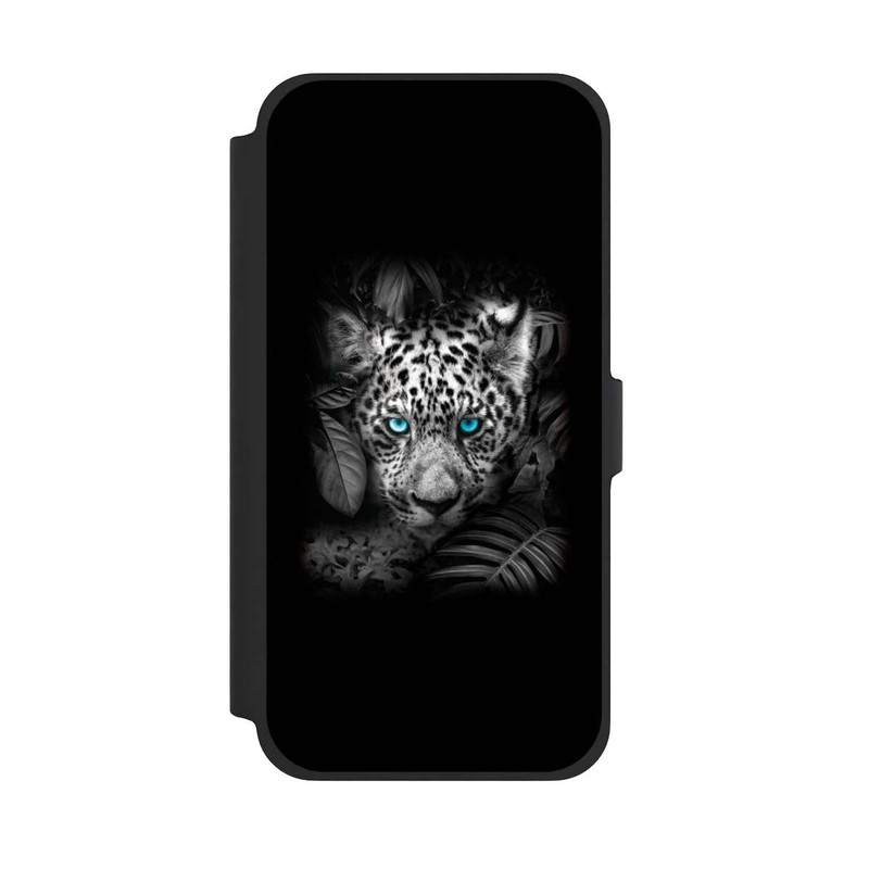 iPhone 13 Pro Max NIVOflip Jaguar Schwarz Dschungel