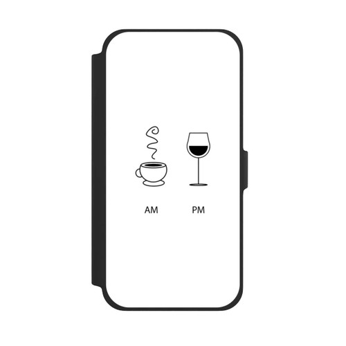 Apple iPhone 13 Pro Max NIVOflip AM (Kaffee) PM (Wein)