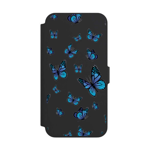 Apple iPhone 13 Pro Max NIVOflip Schmetterlingmuster Transparent