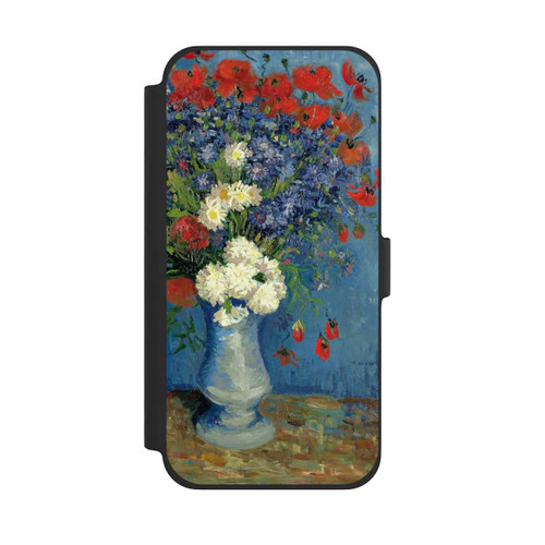 Apple iPhone 13 Pro Max NIVOflip Still Life Vase with Cornflowers and Poppies by Vincent Van Gogh