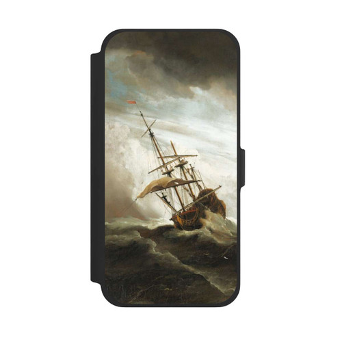 Apple iPhone 13 Pro Max NIVOflip A Ship on the High Seas Caught by a Squall