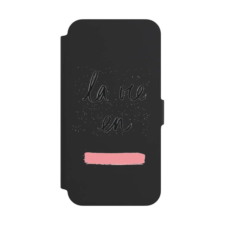 iPhone 13 Pro Max NIVOflip La vie en Rosa Transparent